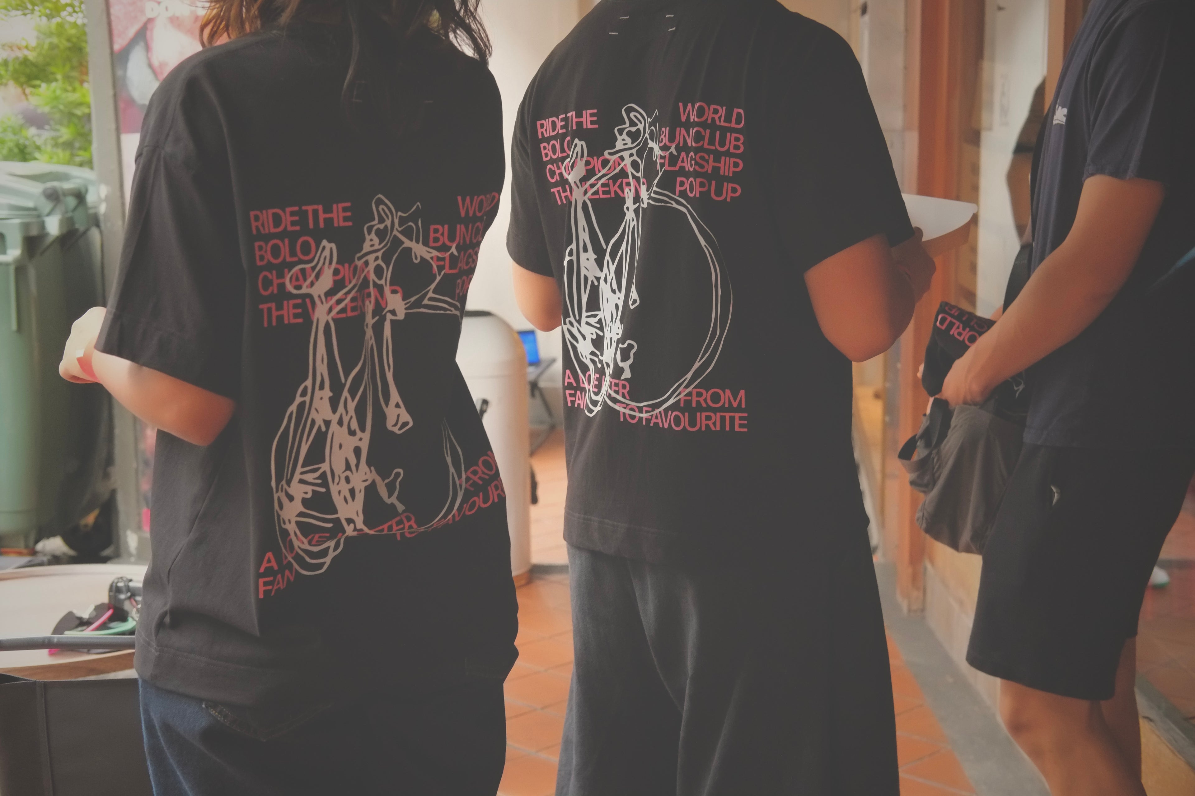 Pop-up exclusive tee