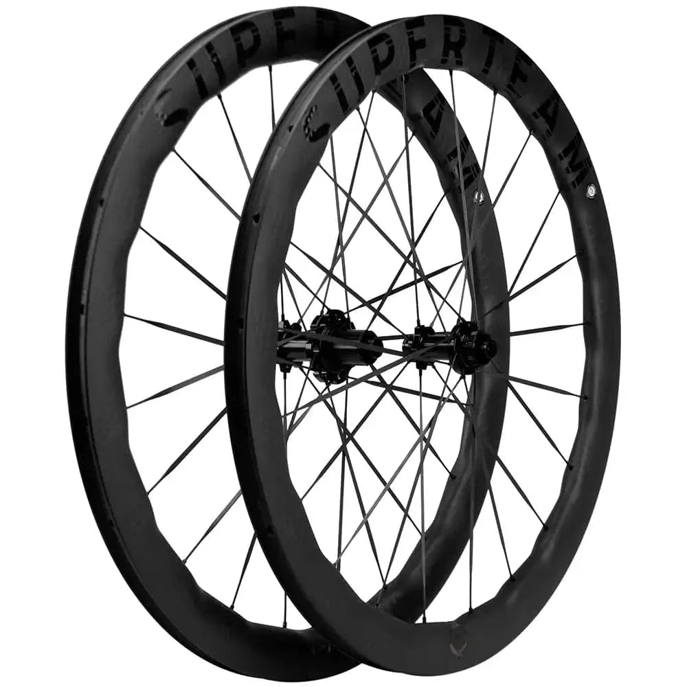 Superteam Shark Pro Fin Wavy Carbon Wheelset